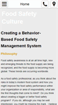 Mobile Screenshot of foodsafetyculture.com